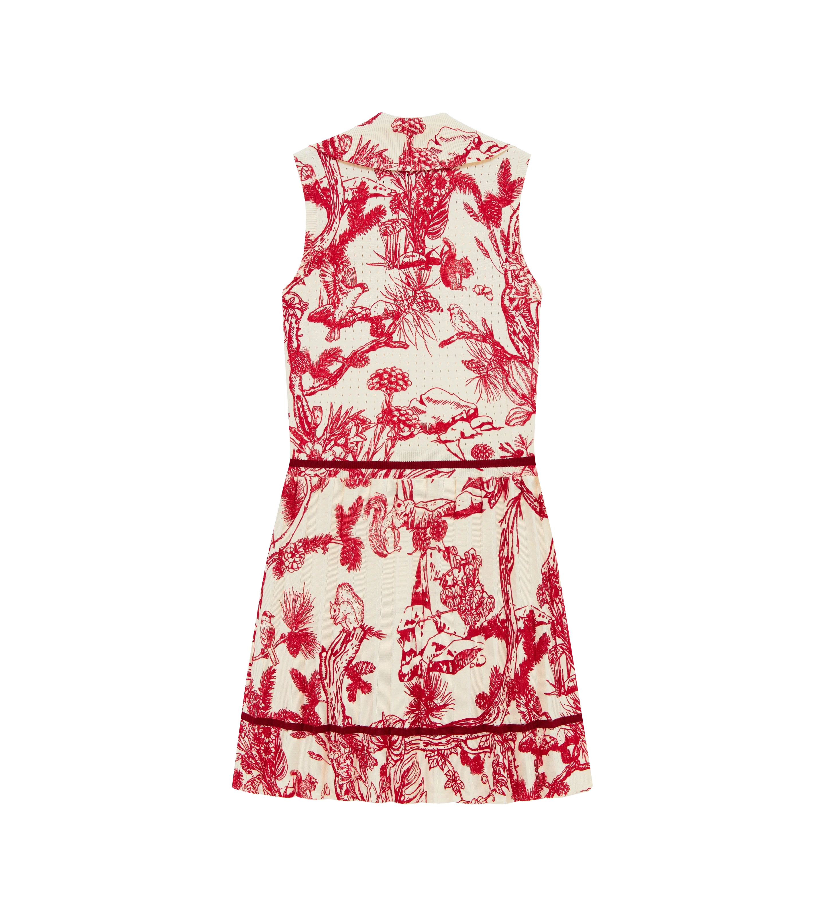 Knit Pleat Dress