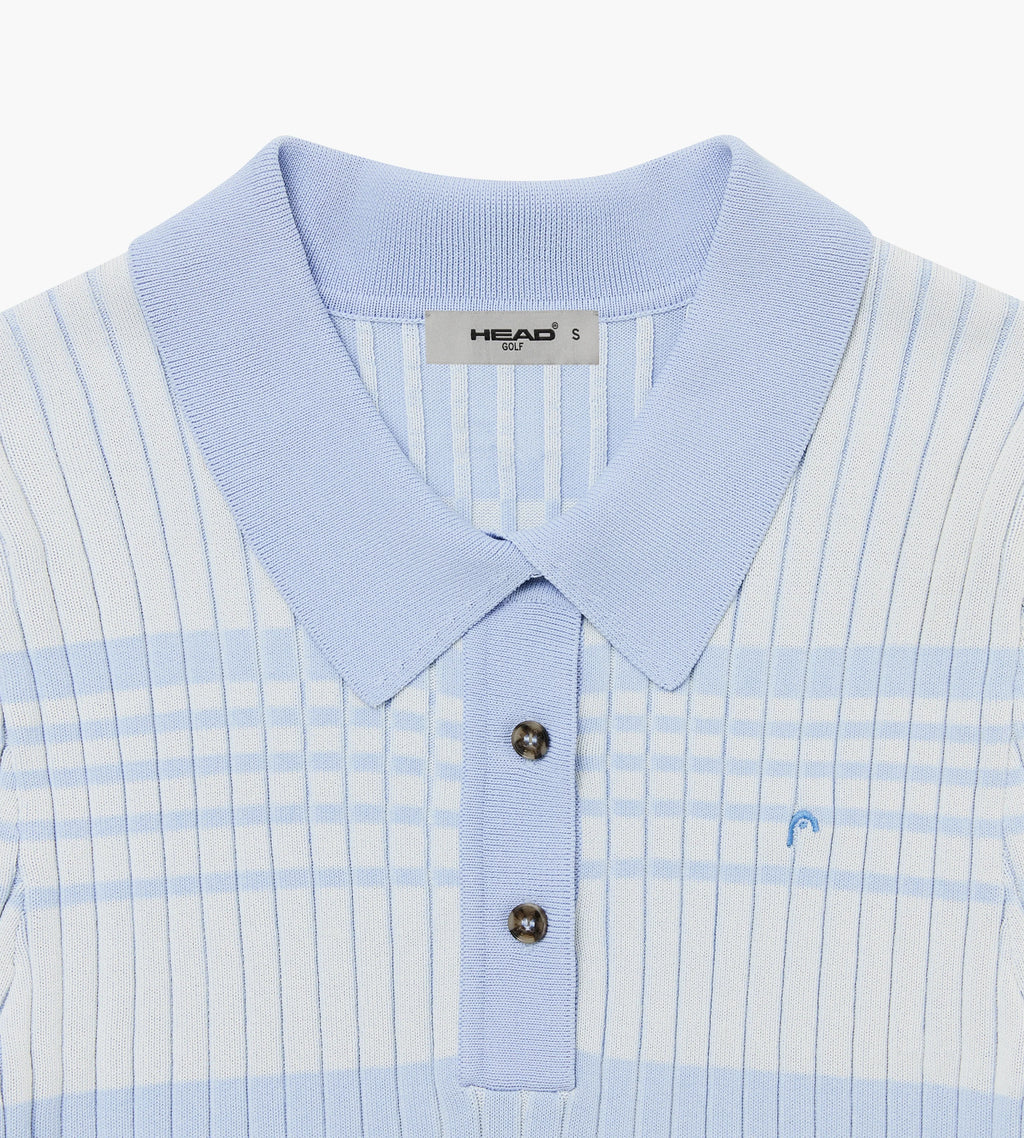 Check Knit Polo