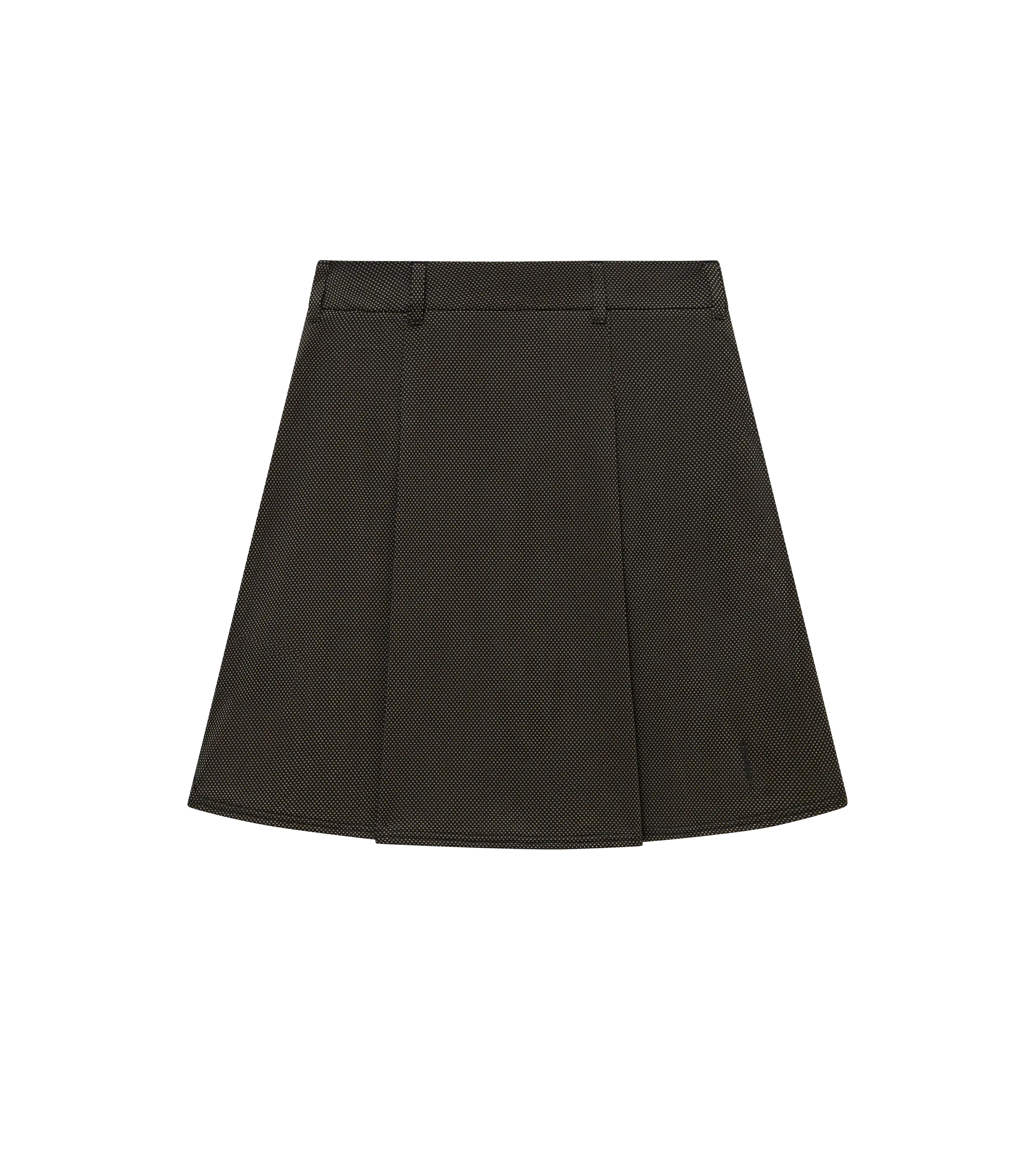 Bound Box Pleat Skirt