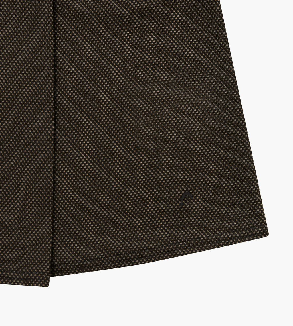 Bound Box Pleat Skirt