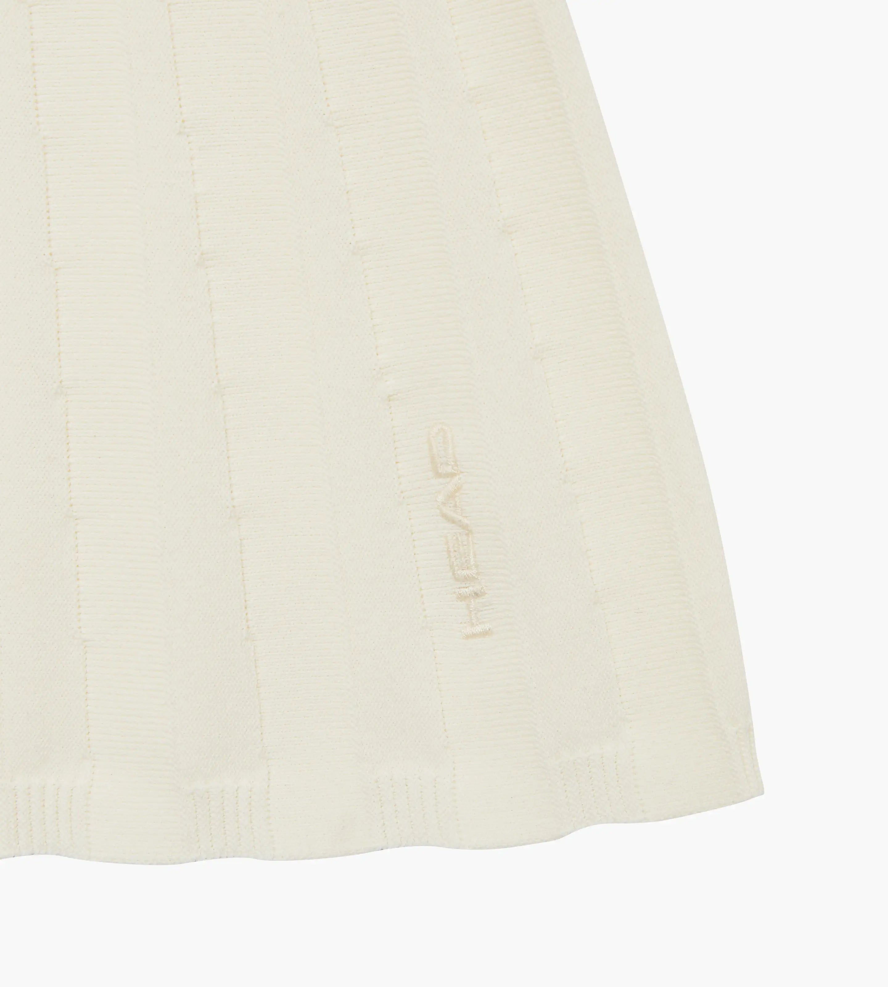 Eyelet Knit Skirt