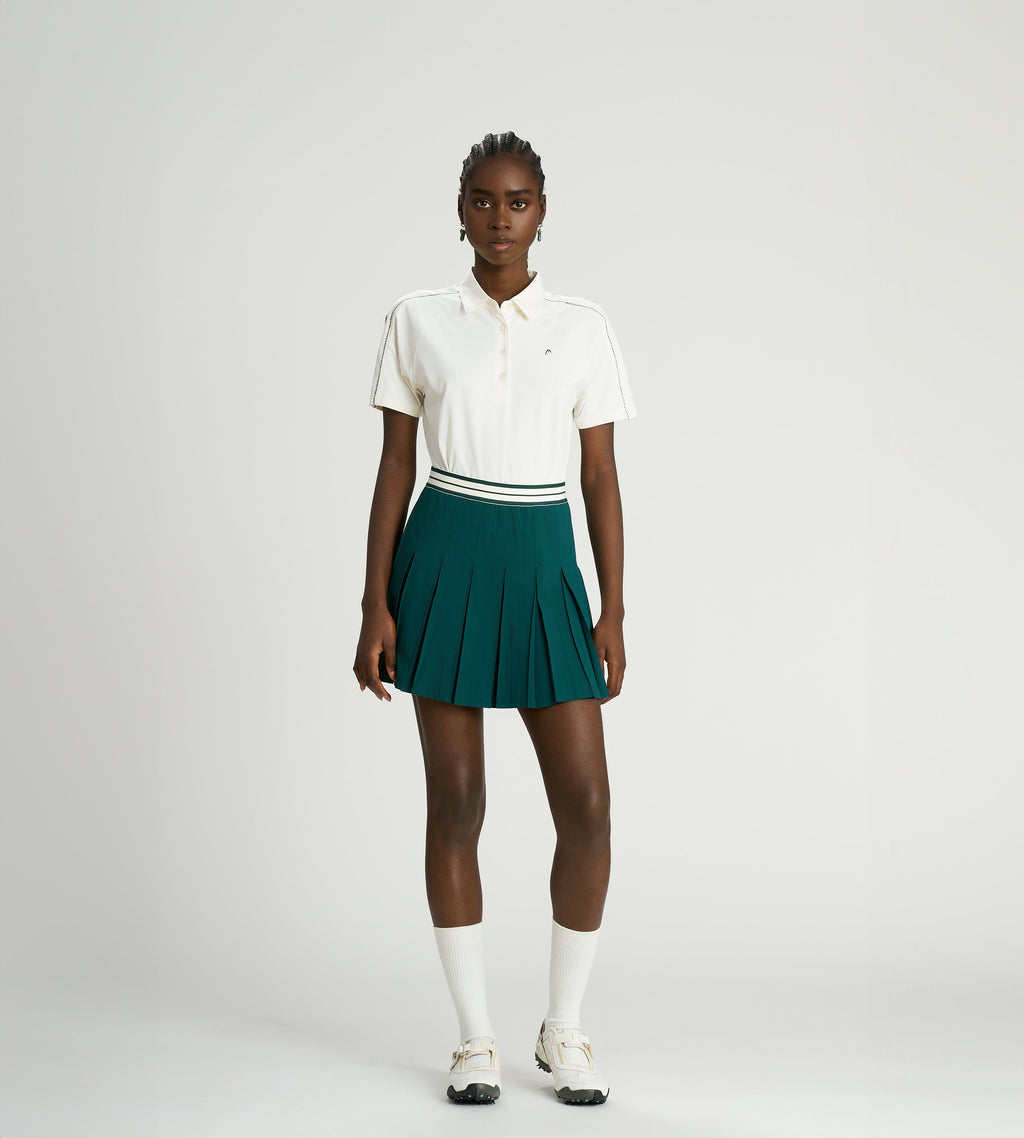 Box Pleat Skirt