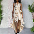 Calliope | Women's Halter Neck Maxi Dress
