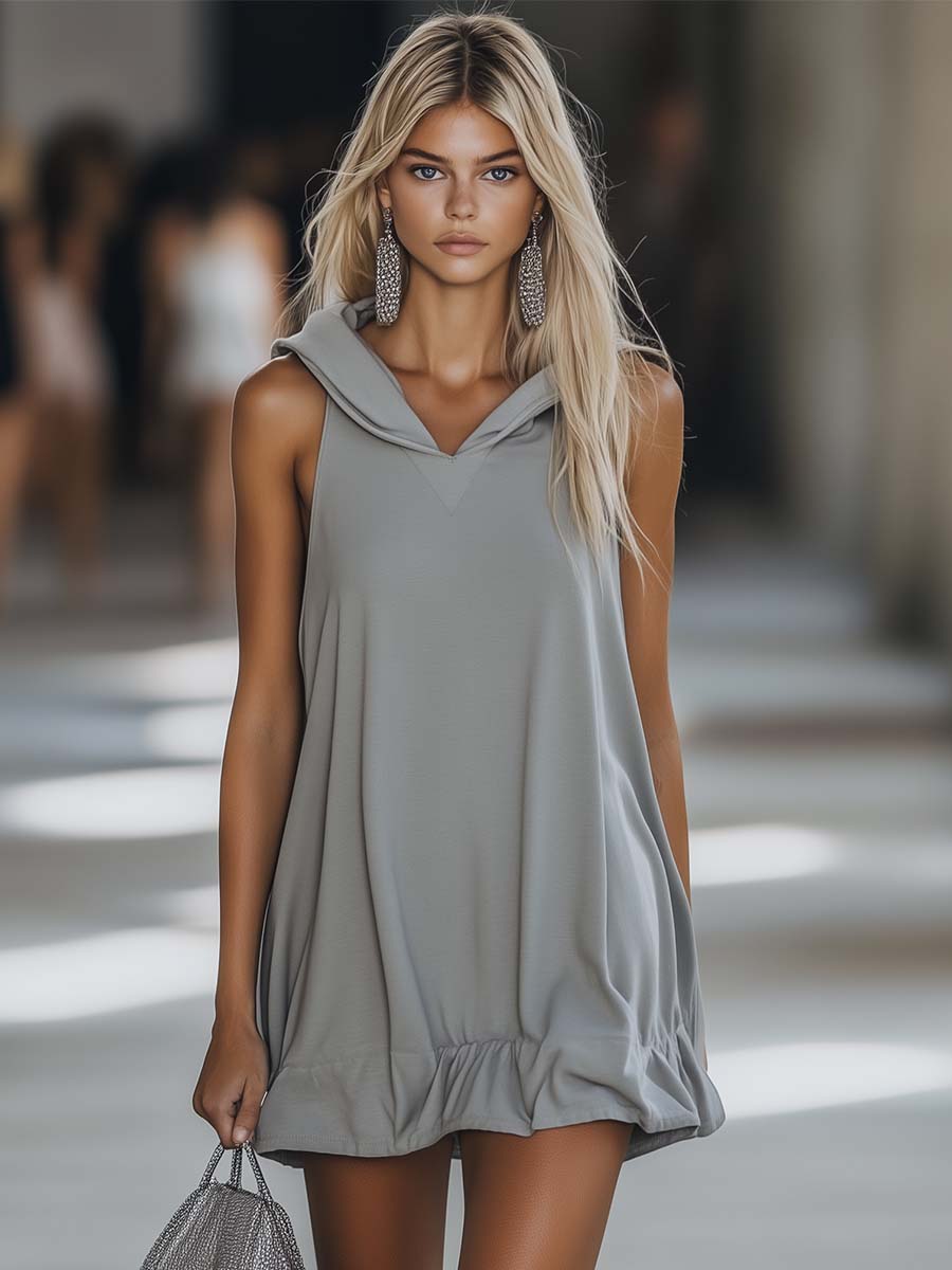 Lyralei | Women's Sleeveless Hooded Mini Dress